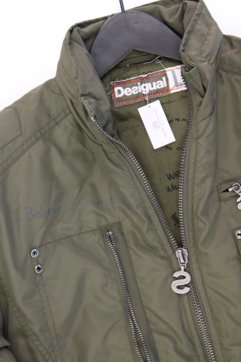 Desigual Classic Jacke für Herren Gr. L olivgrün aus Polyamid - Image 2