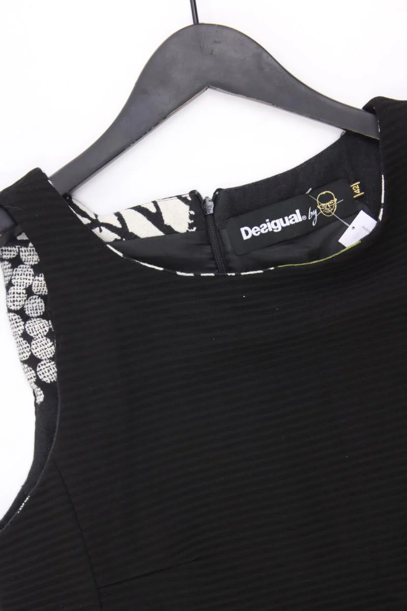 Desigual Etuikleid Gr. 42 Ärmellos schwarz aus Viskose - Image 2