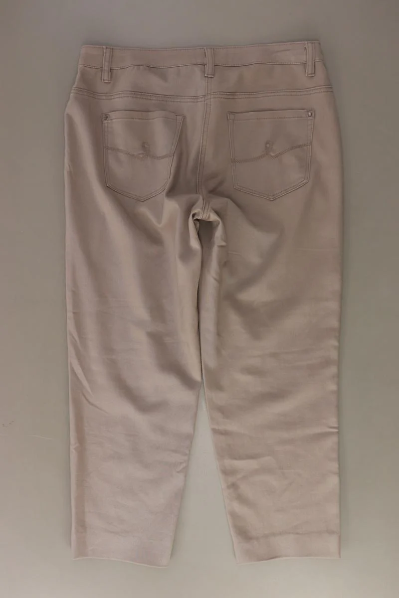 BARBARA LEBEK Five-Pocket-Hose Gr. 42 grau aus Baumwolle - Image 2