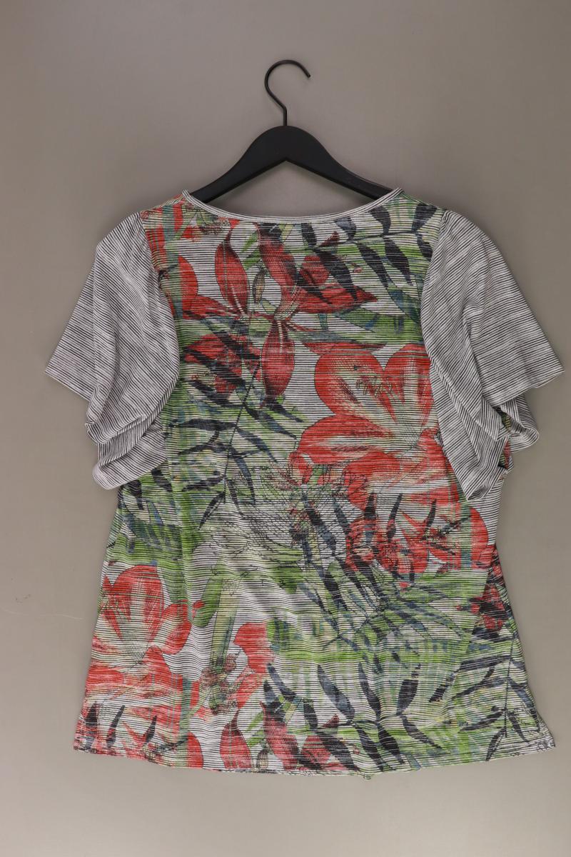 Navigazione Printshirt Gr. 44 mit Blumenmuster Kurzarm mehrfarbig aus Viskose - Image 2