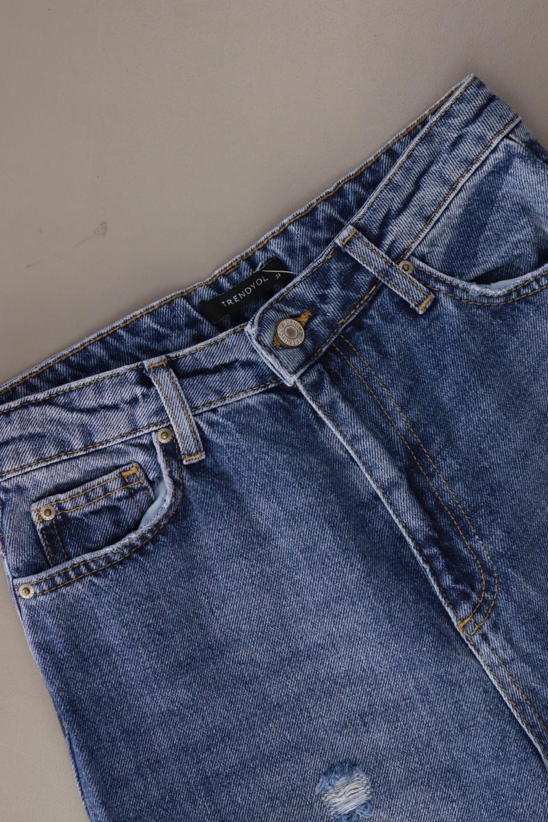 Trendyol Skinny Jeans Gr. 34 blau aus Baumwolle - Image 3