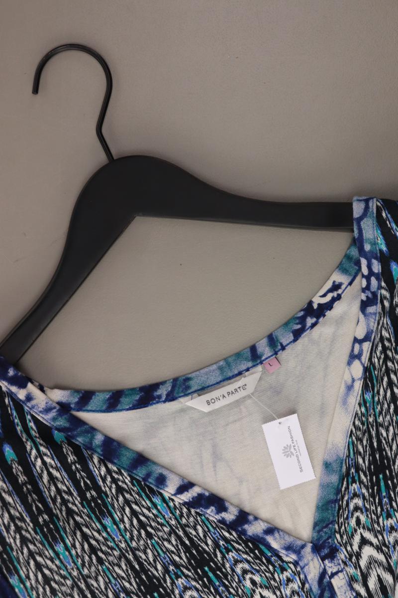 Bon'a Parte Jerseykleid Gr. L mit Gürtel Kurzarm blau - Image 3