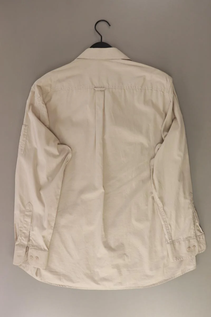 Walbusch Langarmhemd für Herren Gr. Hemdgröße 41/42 creme aus Baumwolle - Image 2