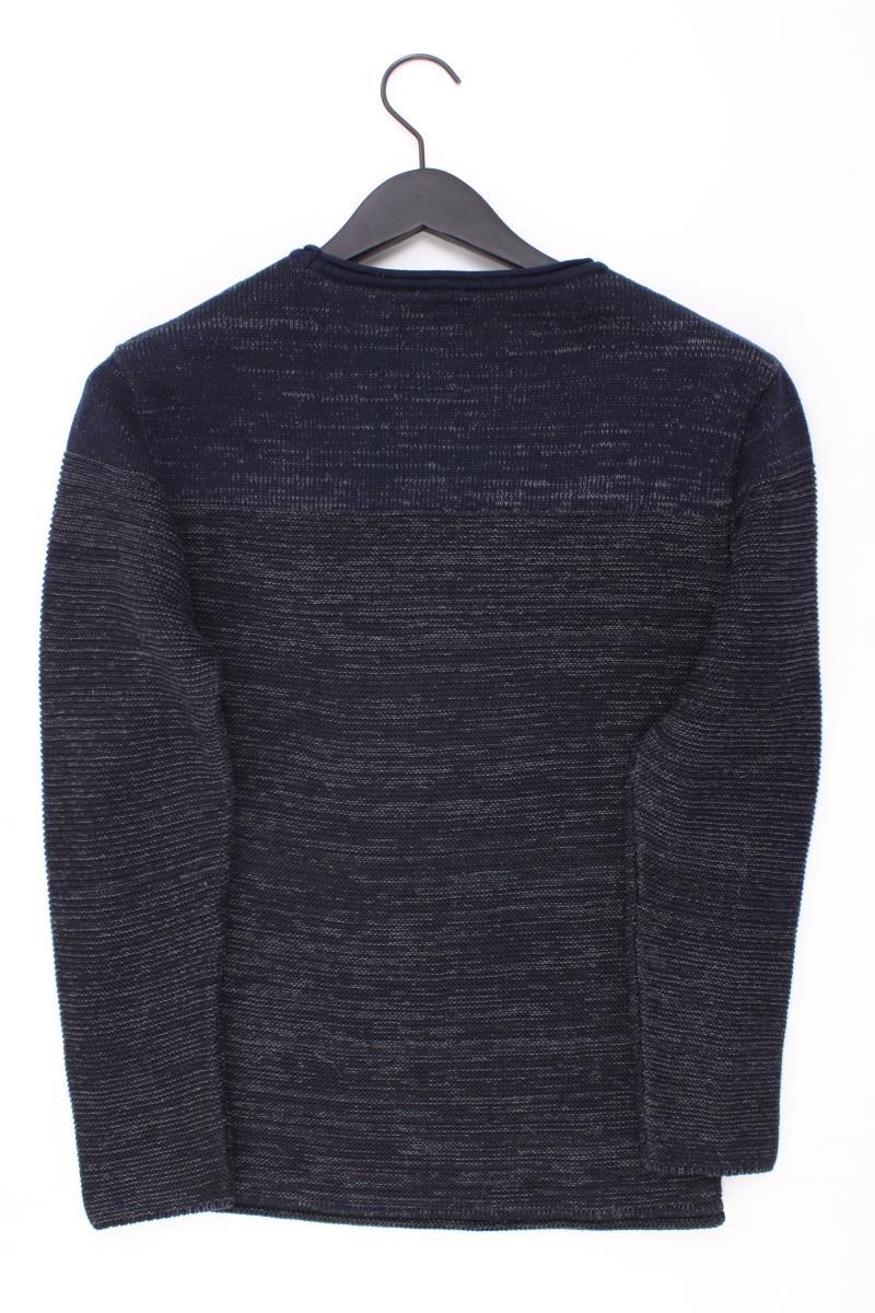 Key Largo Feinstrickpullover für Herren Gr. M blau aus Baumwolle - Image 3