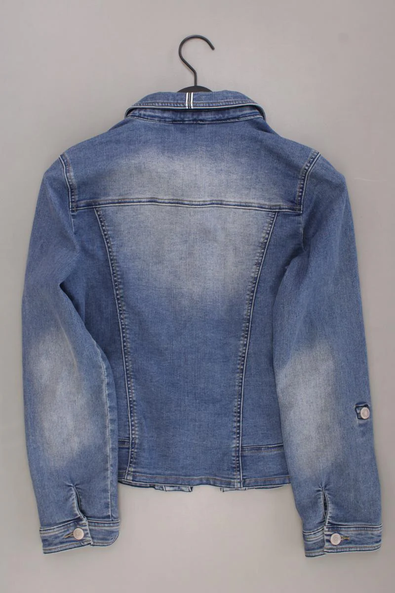 Gina Laura Jeansjacke Gr. 36 blau aus Baumwolle - Image 3