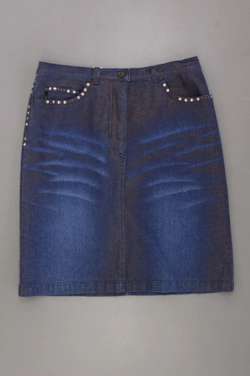 Iceberg Jeansrock Gr. 36 blau aus Baumwolle