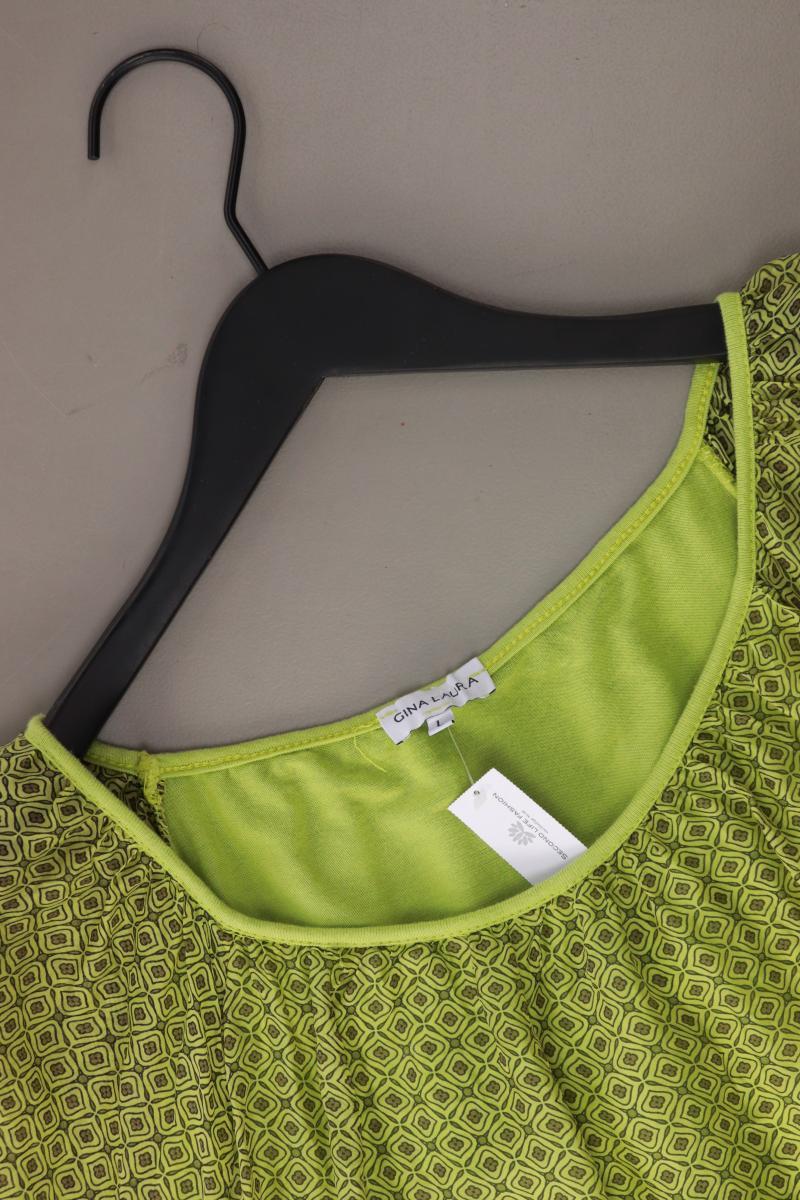 Gina Laura Regular Bluse Gr. L 3/4 Ärmel grün - Image 3