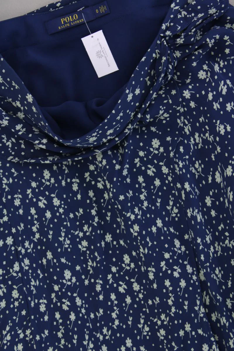 Polo by Ralph Lauren Seidenrock Gr. US 0 (XS) blau - Image 2