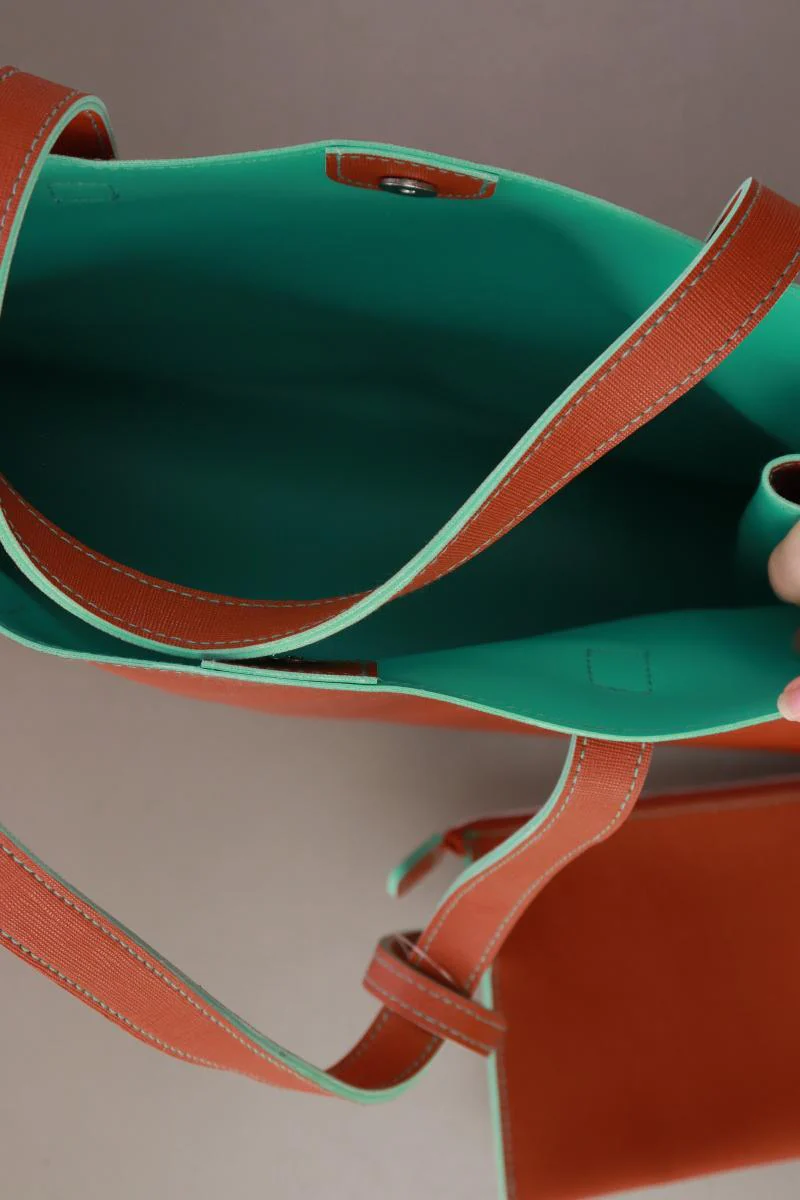 Remember Henkeltasche braun aus Kunstleder - Image 3
