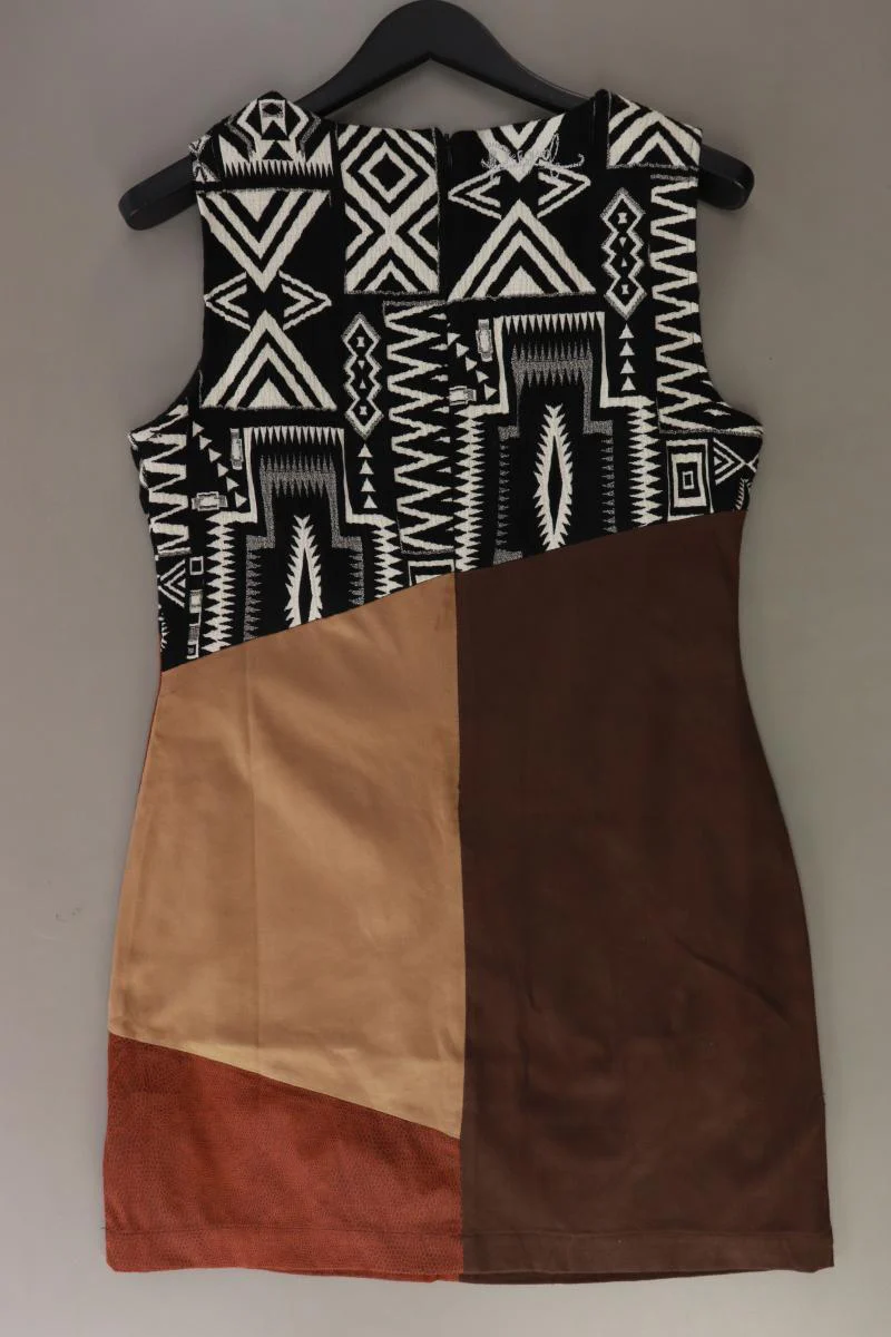 Desigual Etuikleid Gr. 42 Ärmellos braun - Image 2
