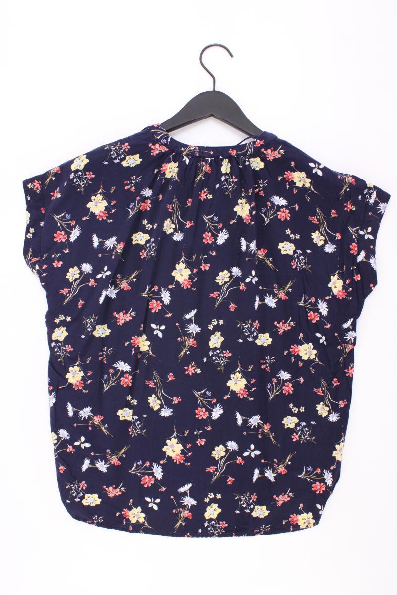 Esprit Kurzarmbluse Gr. 36 mit Blumenmuster blau aus Viskose - Image 3
