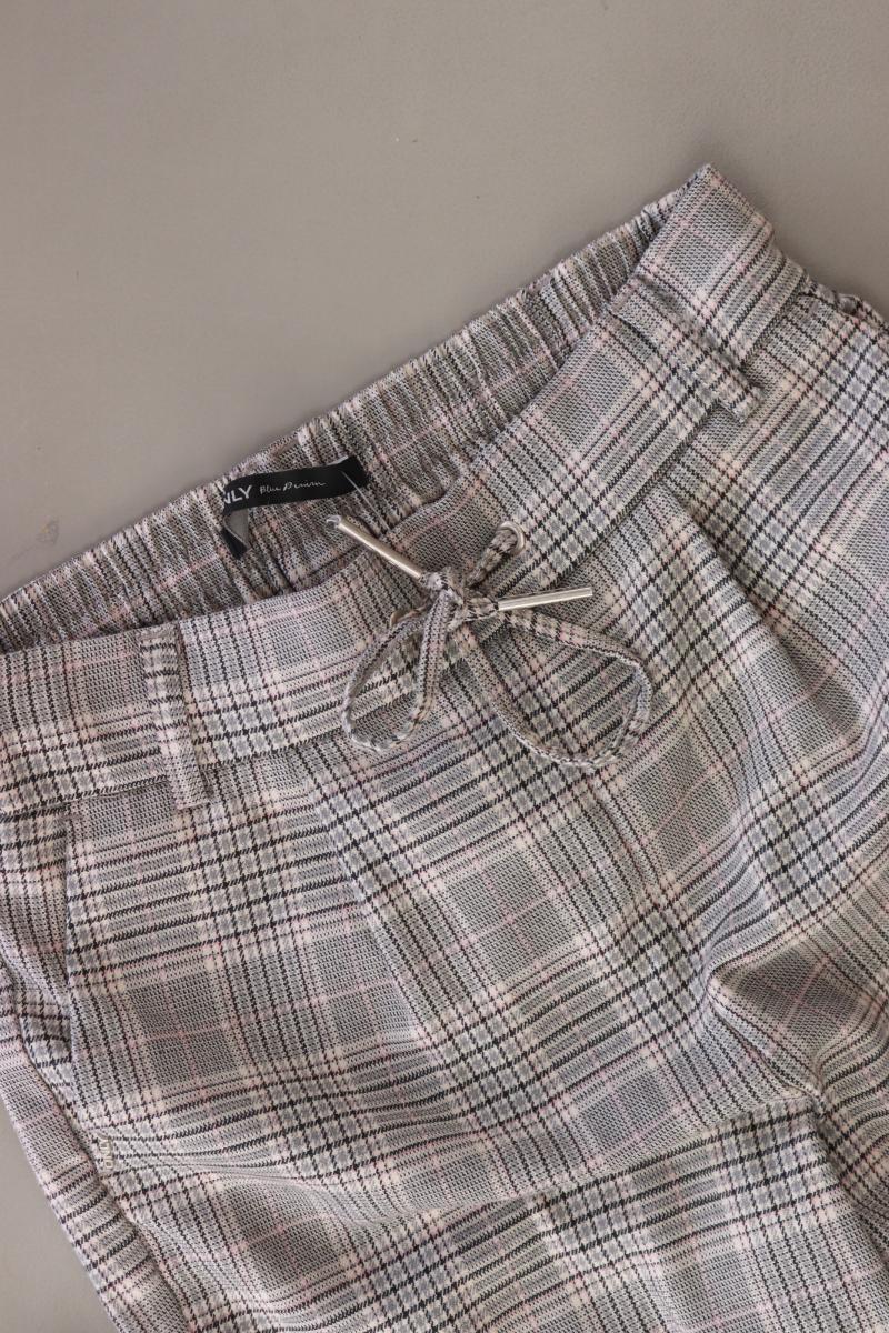 Only Stoffhose Gr. XS/L30 kariert grau aus Polyester - Image 3