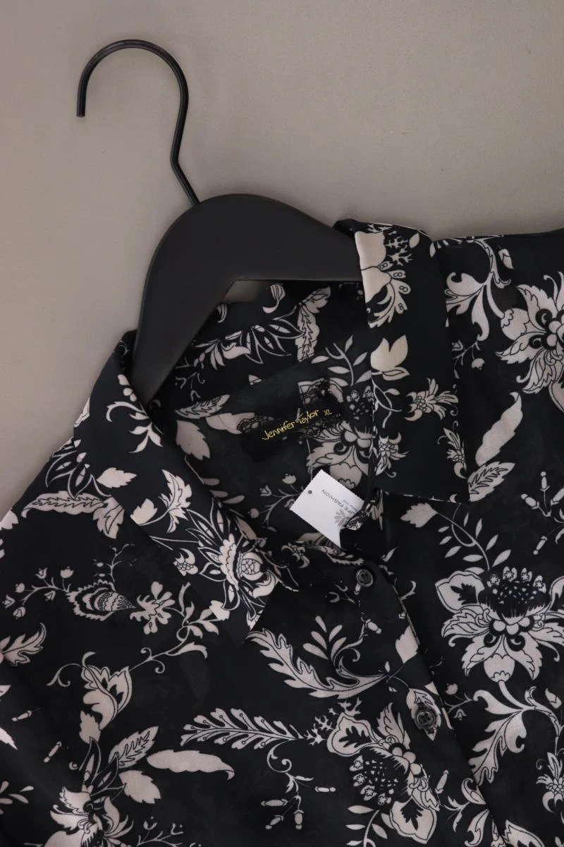 Jennifer Taylor Regular Bluse Gr. XL 3/4 Ärmel schwarz aus Polyester - Image 3