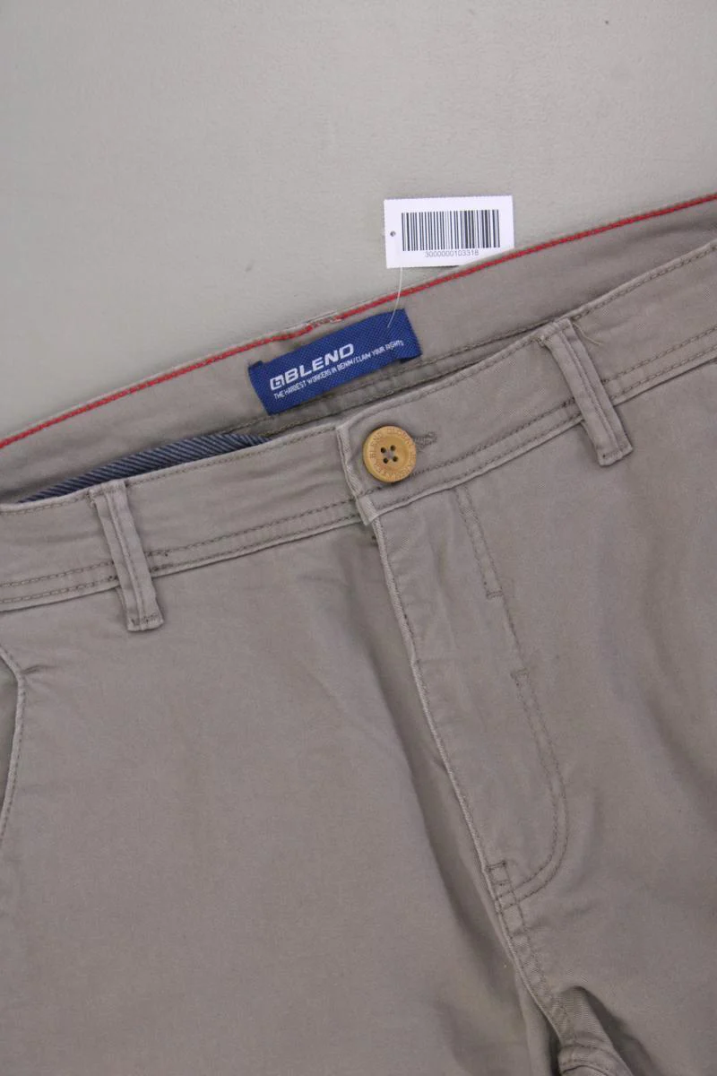 Blend Hose für Herren Gr. W32/L32 grau aus Baumwolle - Image 2