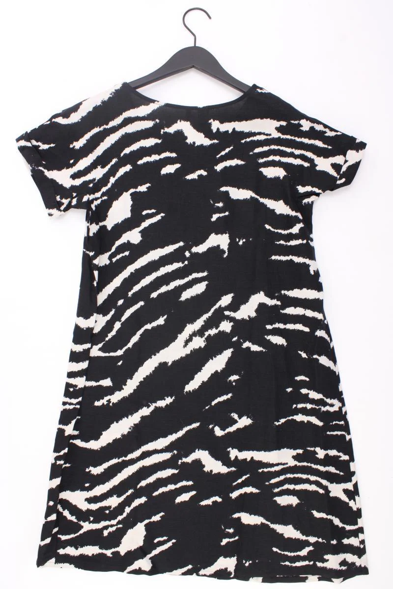 Mango Kurzarmkleid Gr. XS neuwertig schwarz aus Viskose - Image 3