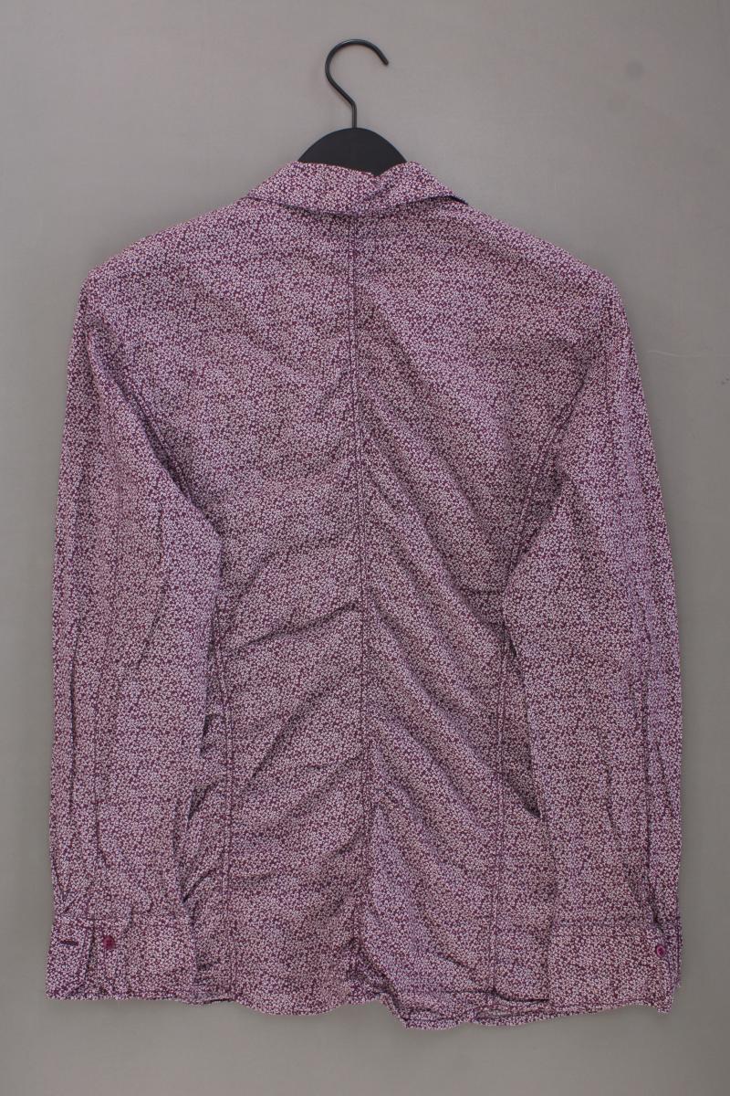 Tom Tailor (Denim) Langarmbluse Gr. 44 mit Blumenmuster lila aus Baumwolle - Image 3