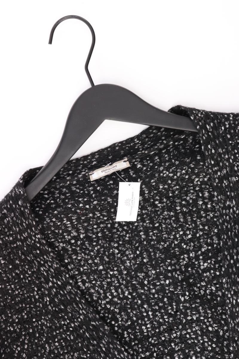 Elena Miro Strickjacke Gr. XS Langarm schwarz aus Wolle - Image 3