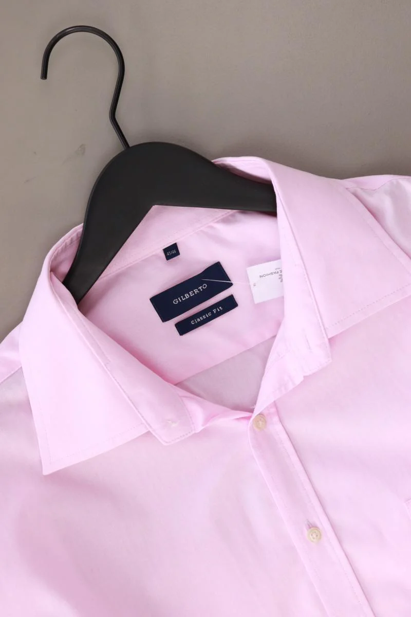Gilberto Langarmhemd für Herren Gr. Hemdgröße 45/46 rosa aus Baumwolle - Image 3