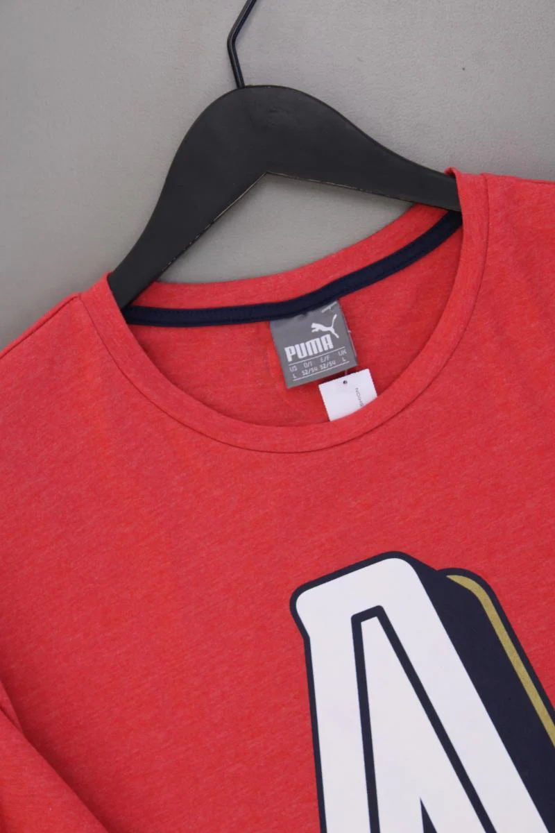 Puma Arsenal T-Shirt für Herren Gr. 52/54 Kurzarm rot aus Baumwolle - Image 2