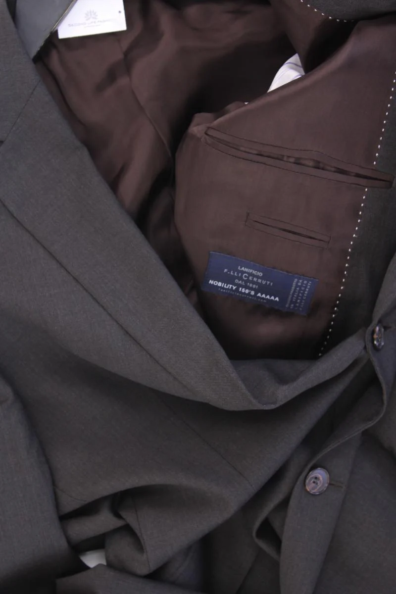 f lli cerruti Wollsakko für Herren Gr. 50 braun - Image 2