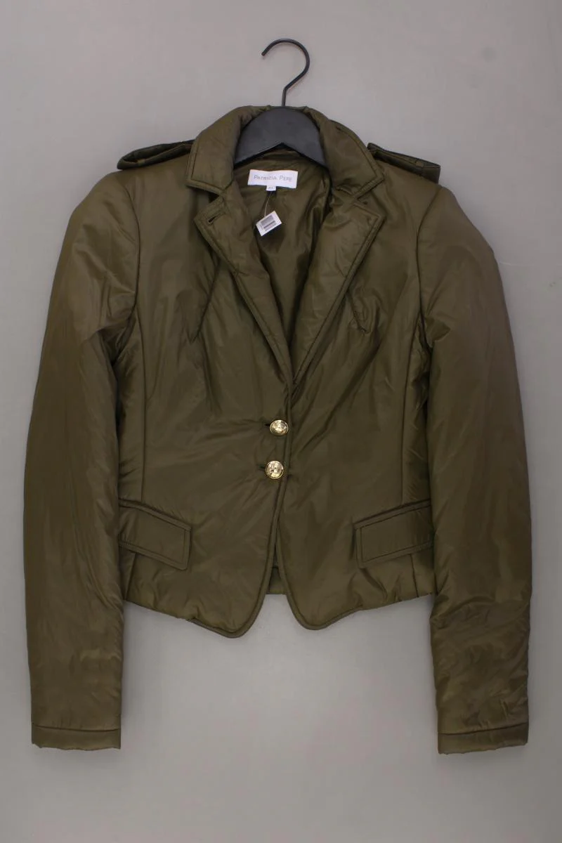 Patrizia Pepe Classic Jacke Gr. IT 42 (S) neuwertig olivgrün aus Polyamid