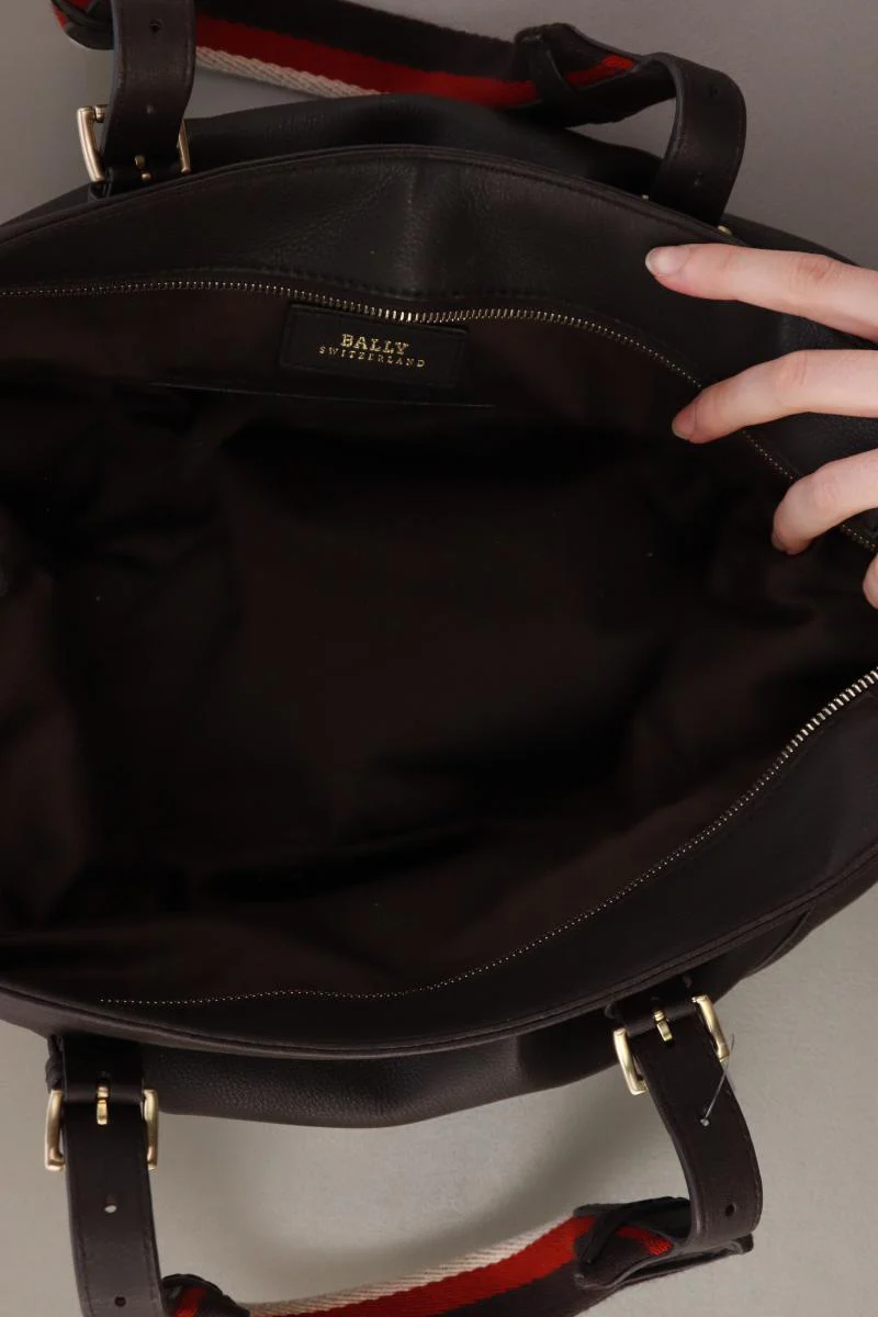 BALLY Henkeltasche braun aus Leder - Image 3