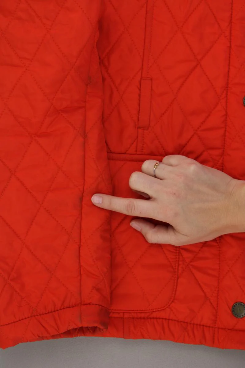 Barbour Steppjacke Gr. XL orange aus Baumwolle - Image 2