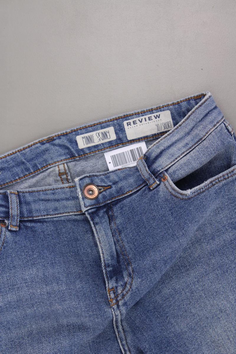 Review Skinny Jeans Gr. W30 Modell Minnie blau aus Baumwolle - Image 2