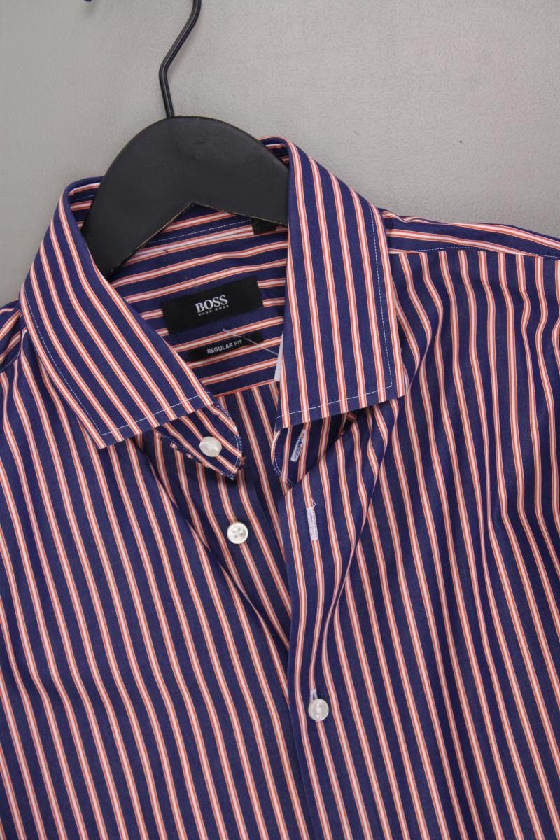 BOSS by Hugo Boss Langarmhemd für Herren Gr. Hemdgröße 43 gestreift mehrfarbig - Image 2