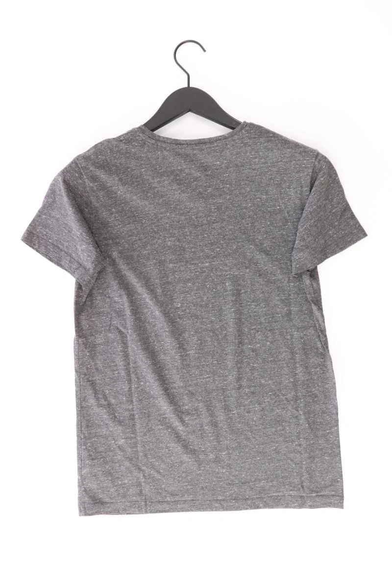 Esprit Printshirt für Herren Gr. S Kurzarm grau aus Baumwolle - Image 2