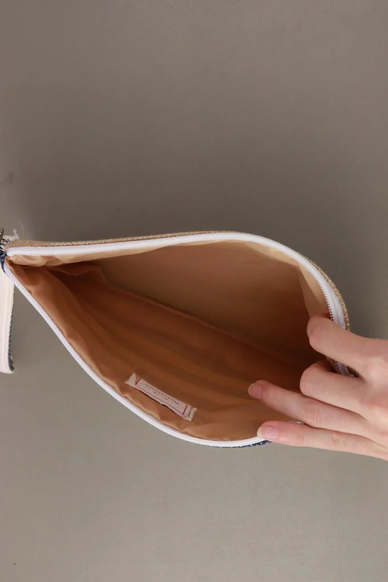 Pouch gestreift blau - Image 3