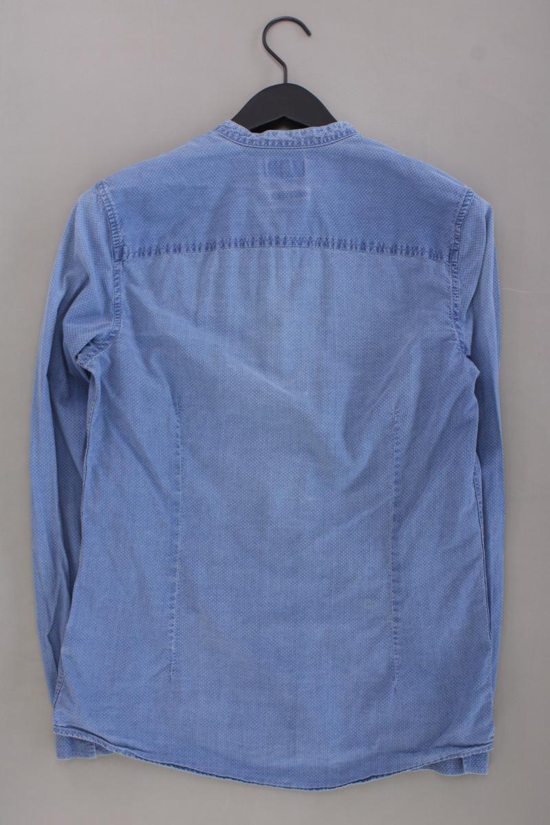 next Langarmhemd für Herren Gr. S blau aus Baumwolle - Image 3