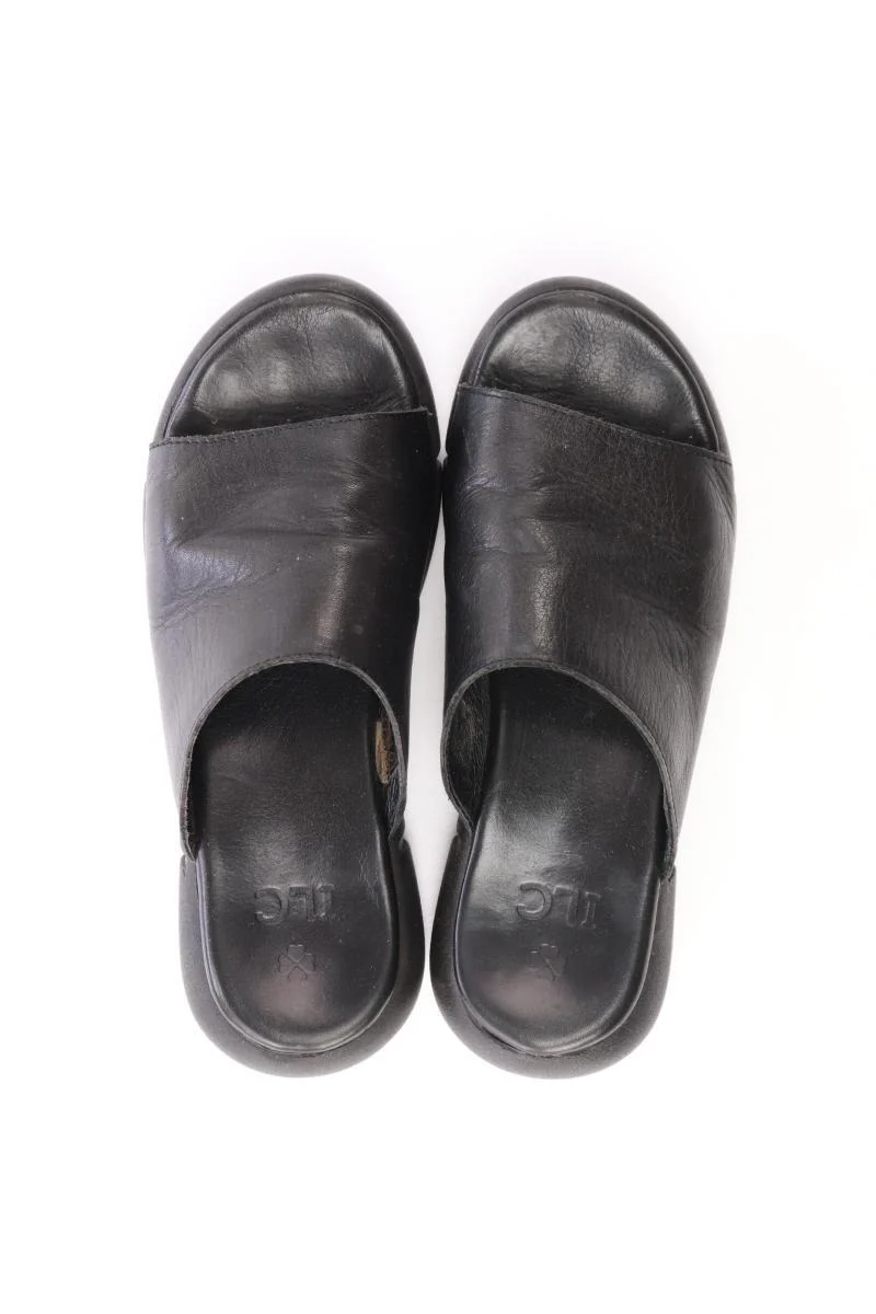 Sandalen Gr. 37 schwarz aus Leder - Image 2