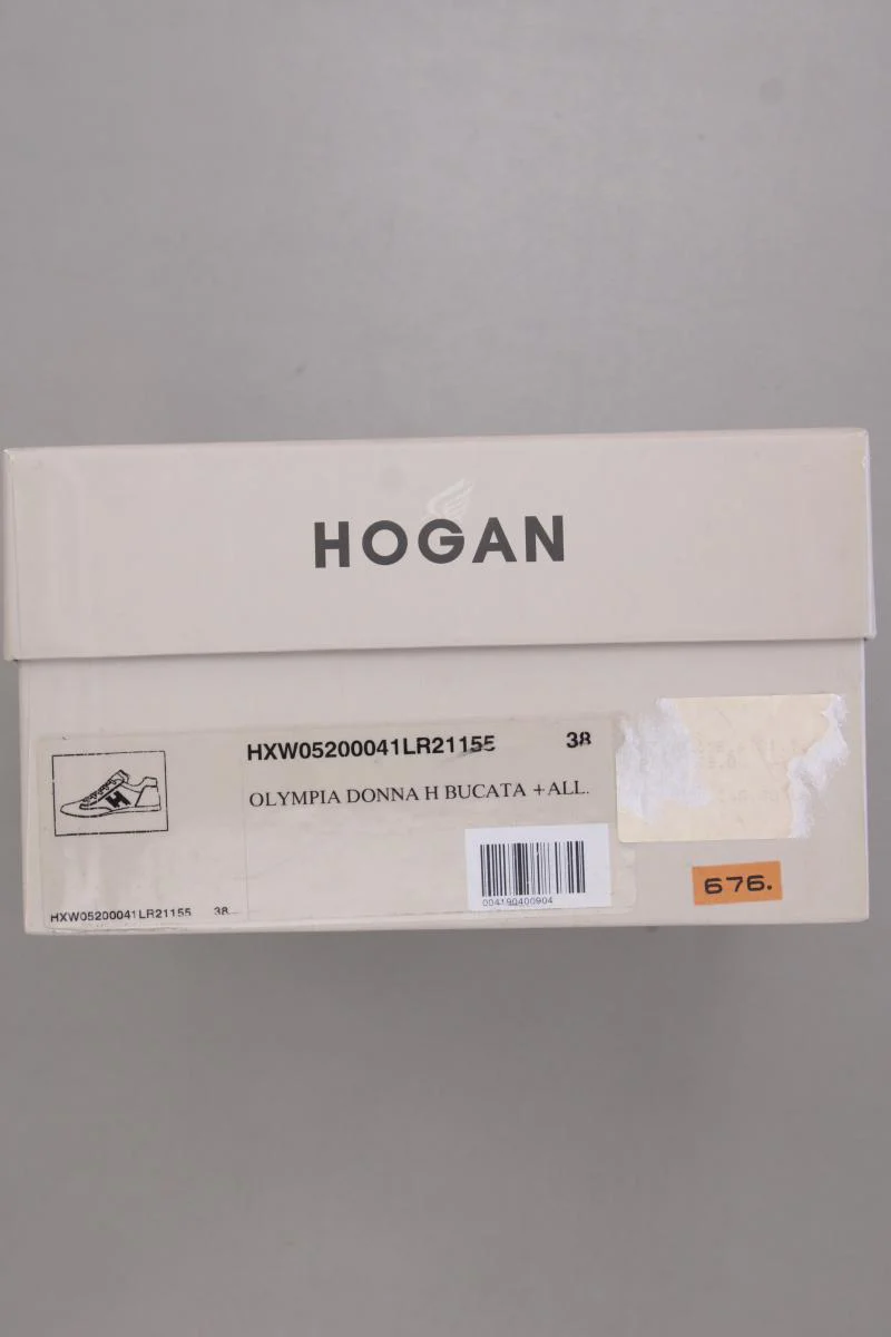 Hogan Olympia Donna Sneaker Gr. 38 grau aus Leder - Image 7