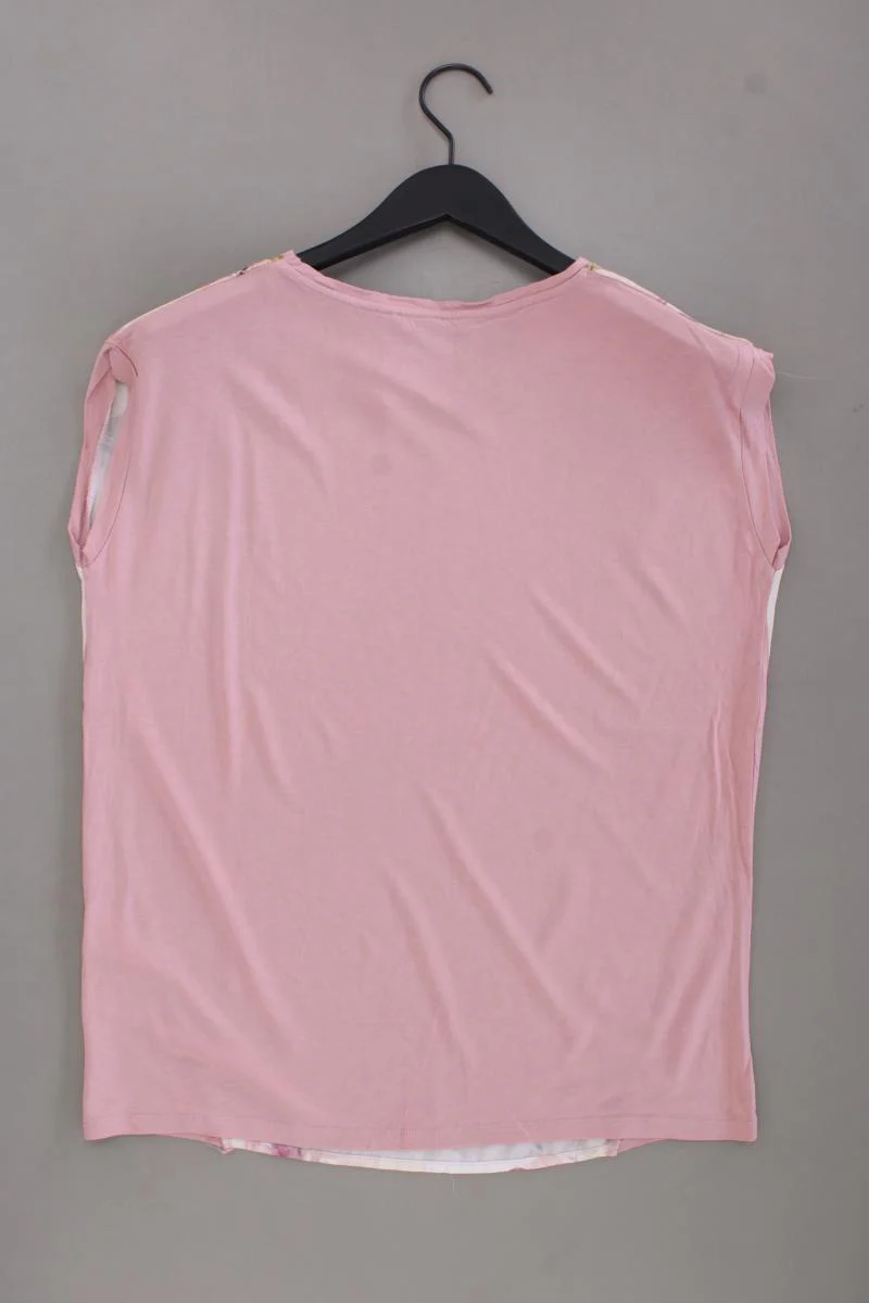Esprit Kurzarmbluse Gr. M mit Blumenmuster rosa aus Polyester - Image 3