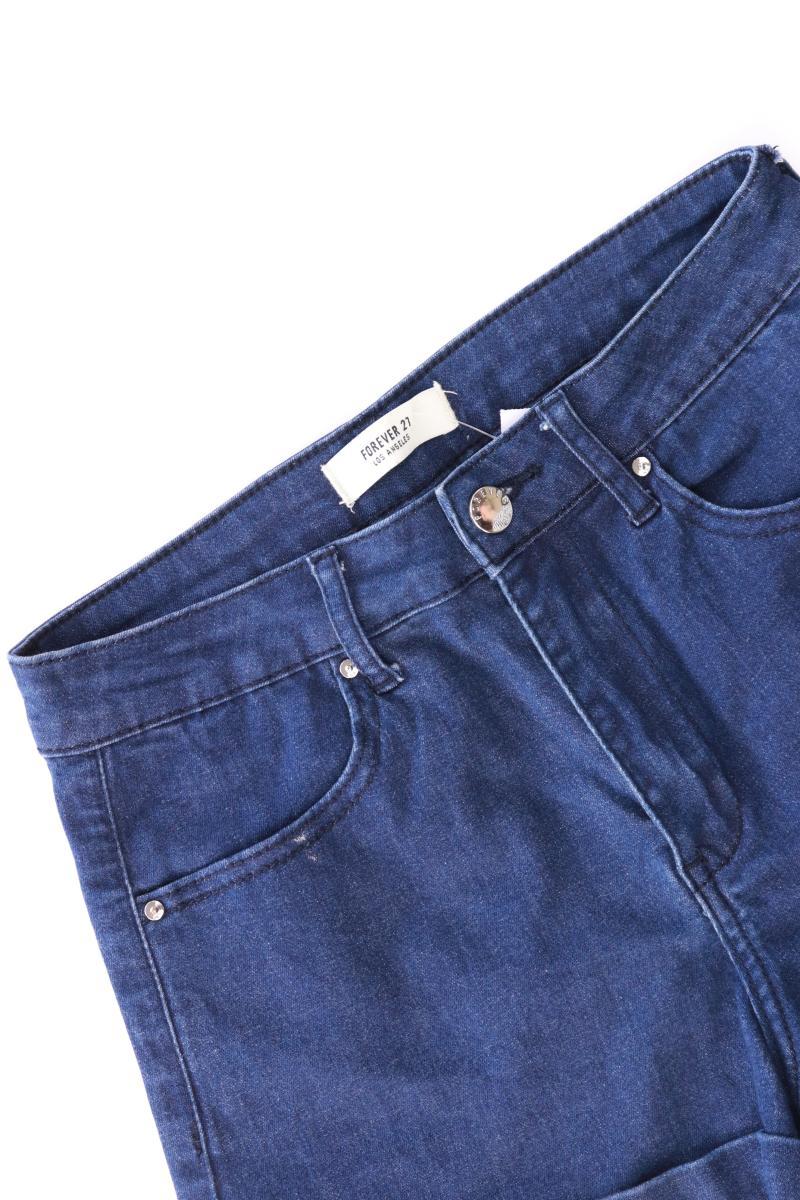 forever 21 Jeansshorts Gr. W26 blau aus Baumwolle - Image 3