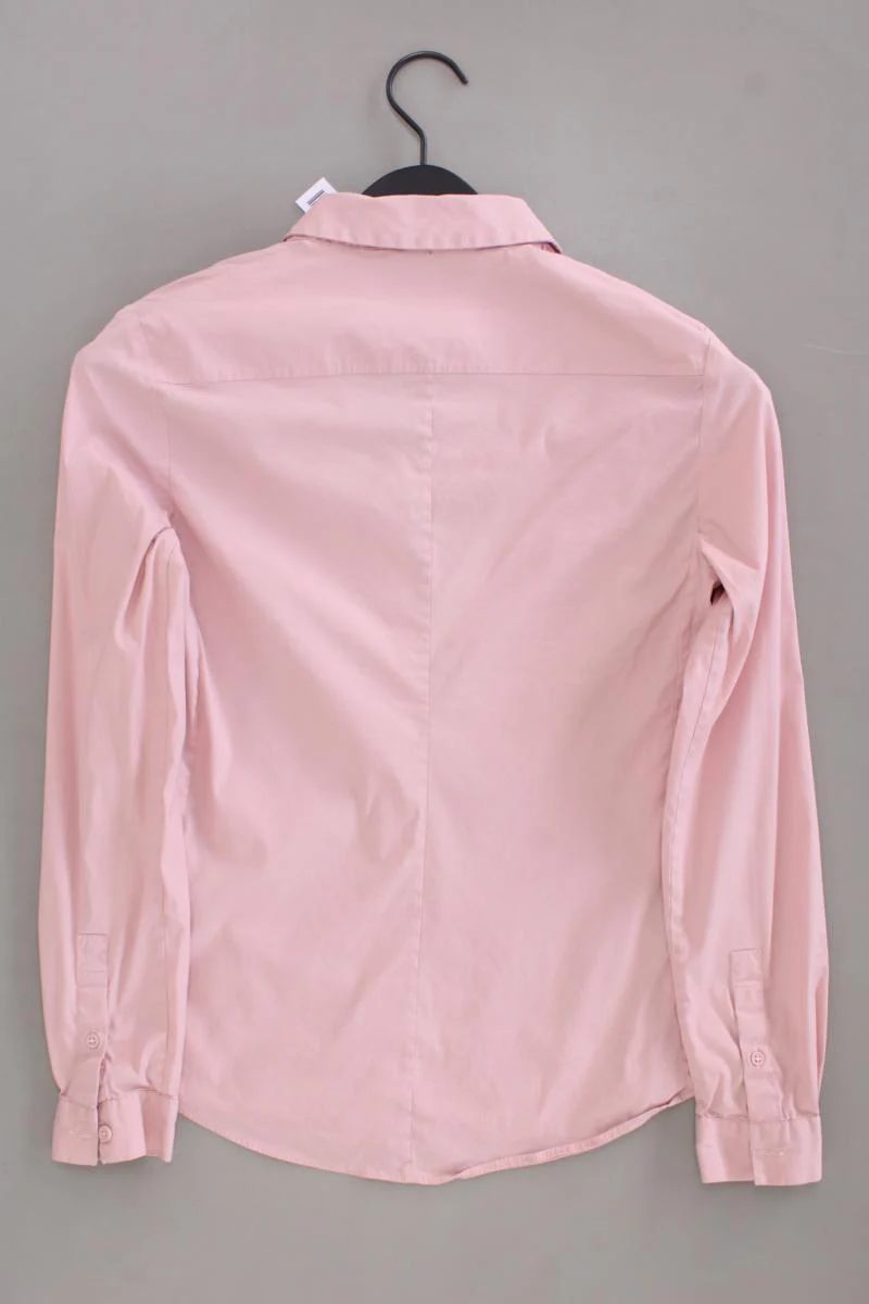 French Connection Langarmbluse Gr. XS rosa aus Baumwolle - Image 3