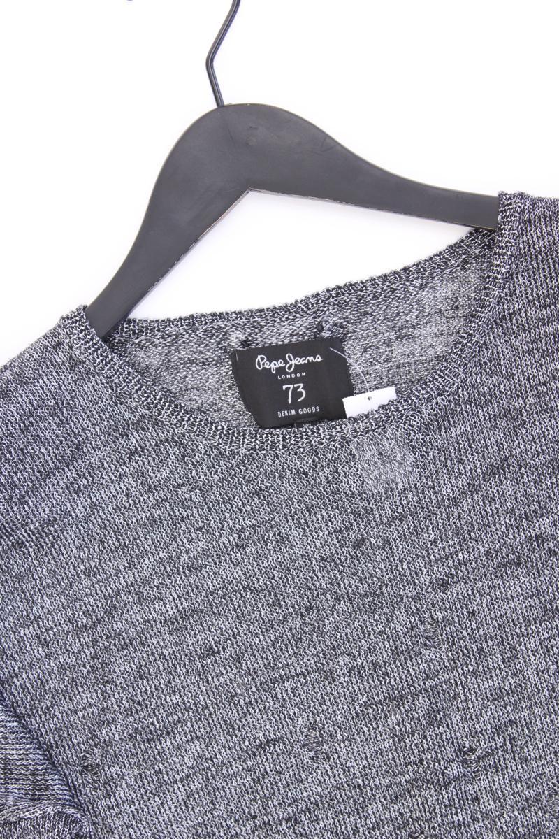 Pepe Jeans Grobstrickpullover Gr. XS silber - Image 2