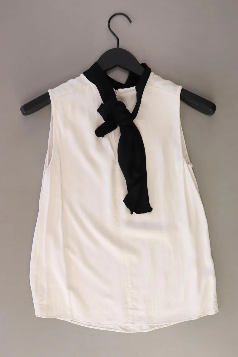 Mango Ärmellose Bluse Gr. XS creme - Image 2