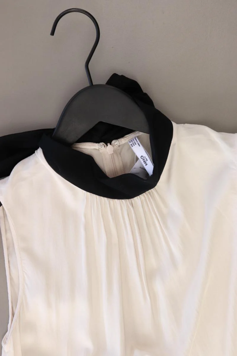 Mango Ärmellose Bluse Gr. XS creme - Image 3