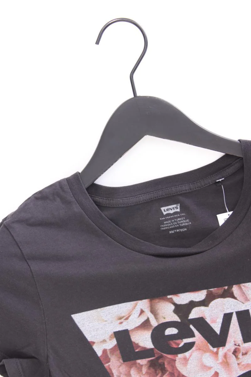 Levi's Printshirt Gr. XS Kurzarm grau aus Baumwolle - Image 2