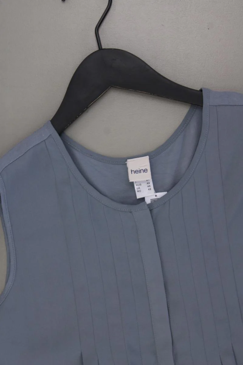 Heine Ärmellose Bluse Gr. 36 grau aus Viskose - Image 2