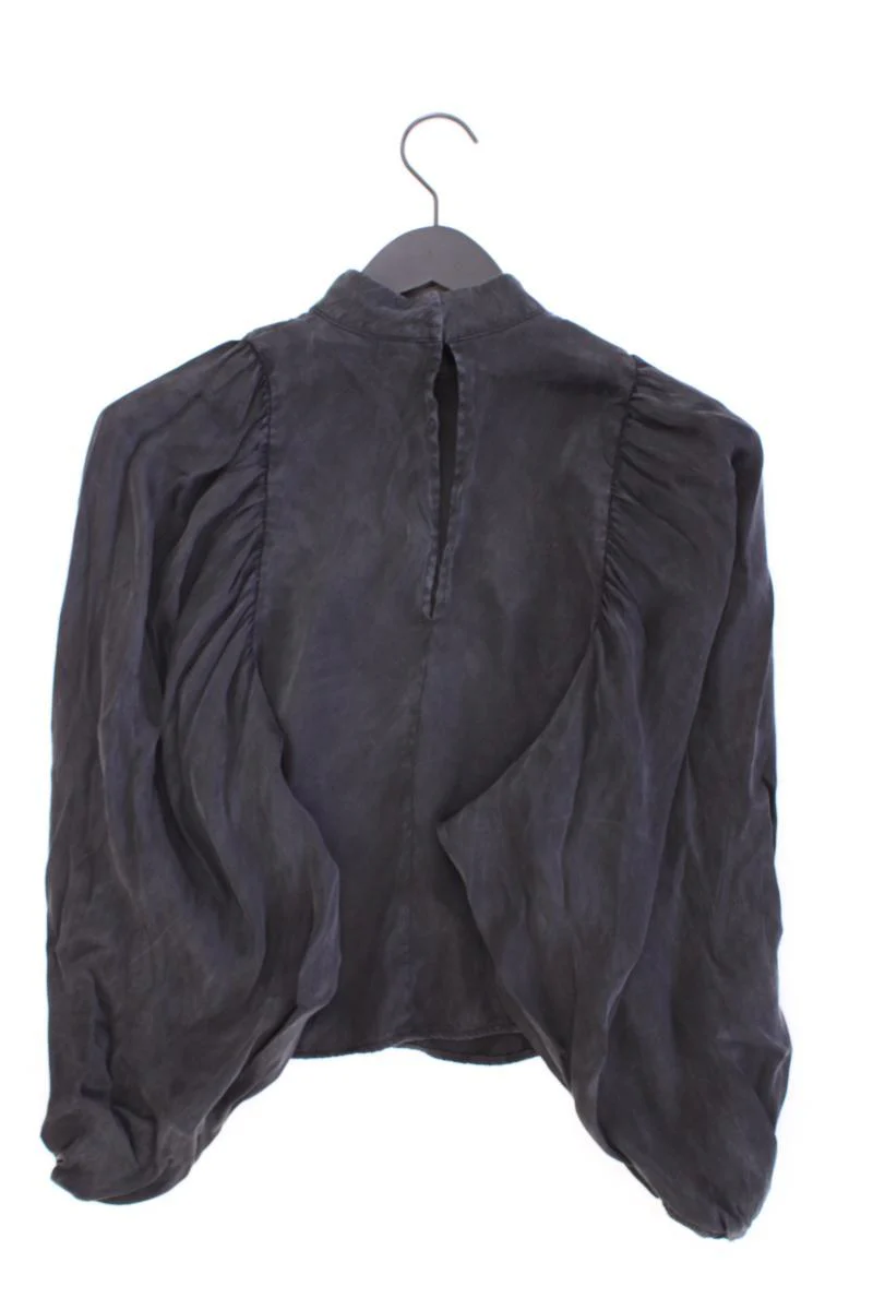 H&M Langarmbluse Gr. XS grau aus Lyocell - Image 3