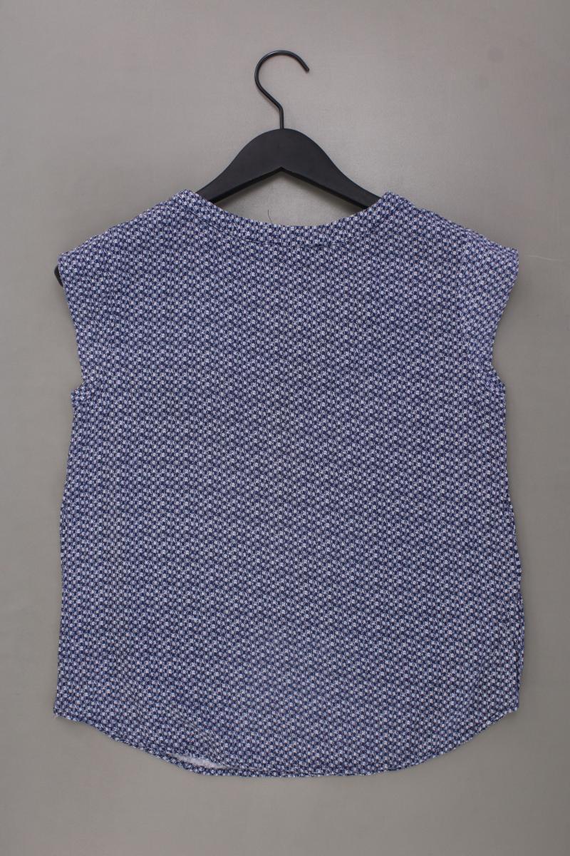 CYNTHIA ROWLEY Kurzarmbluse Gr. S blau aus Viskose - Image 3