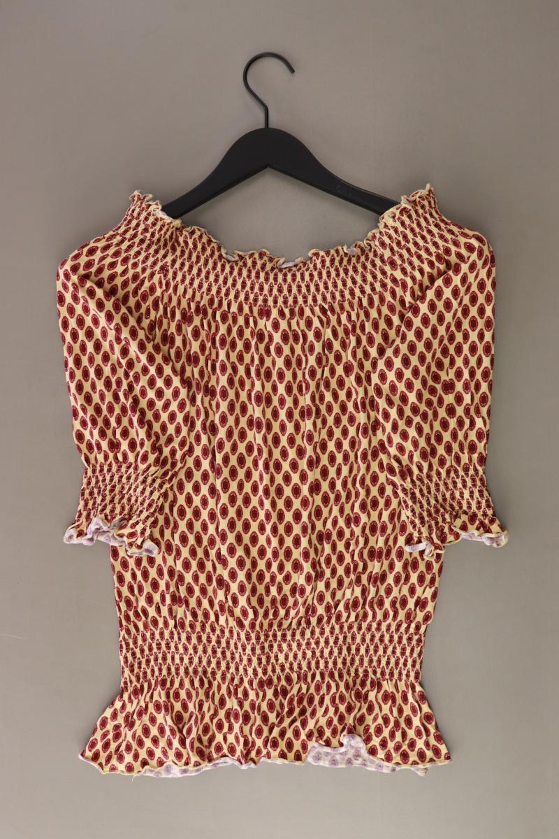 Lascana Regular Bluse Gr. S 3/4 Ärmel mit Carmen-Ausschnitt gelb - Image 2