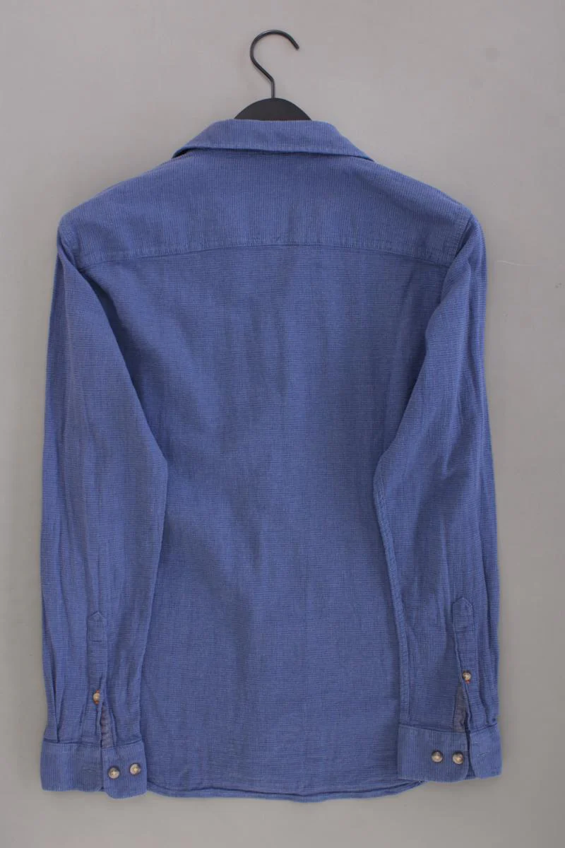 Jack & Jones Langarmhemd für Herren Gr. M blau aus Baumwolle - Image 3