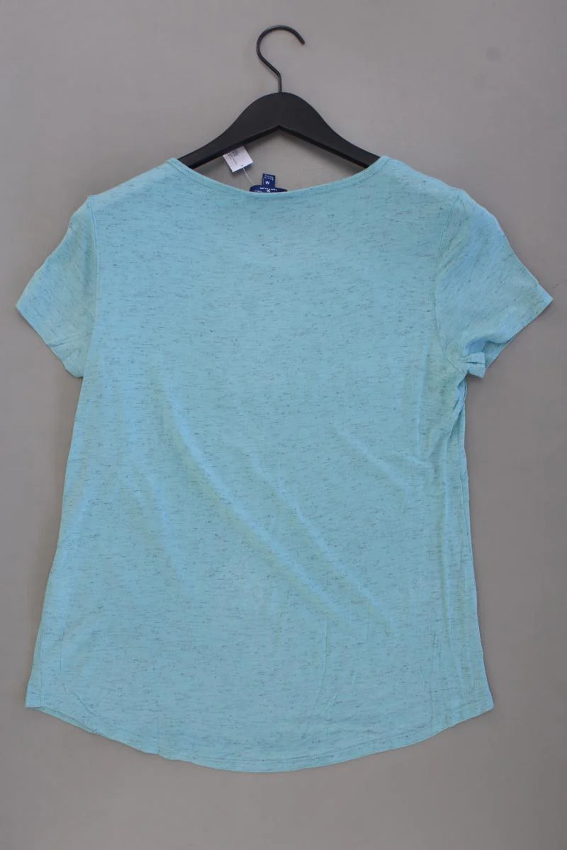 Tom Tailor Printshirt Gr. M Kurzarm türkis - Image 3