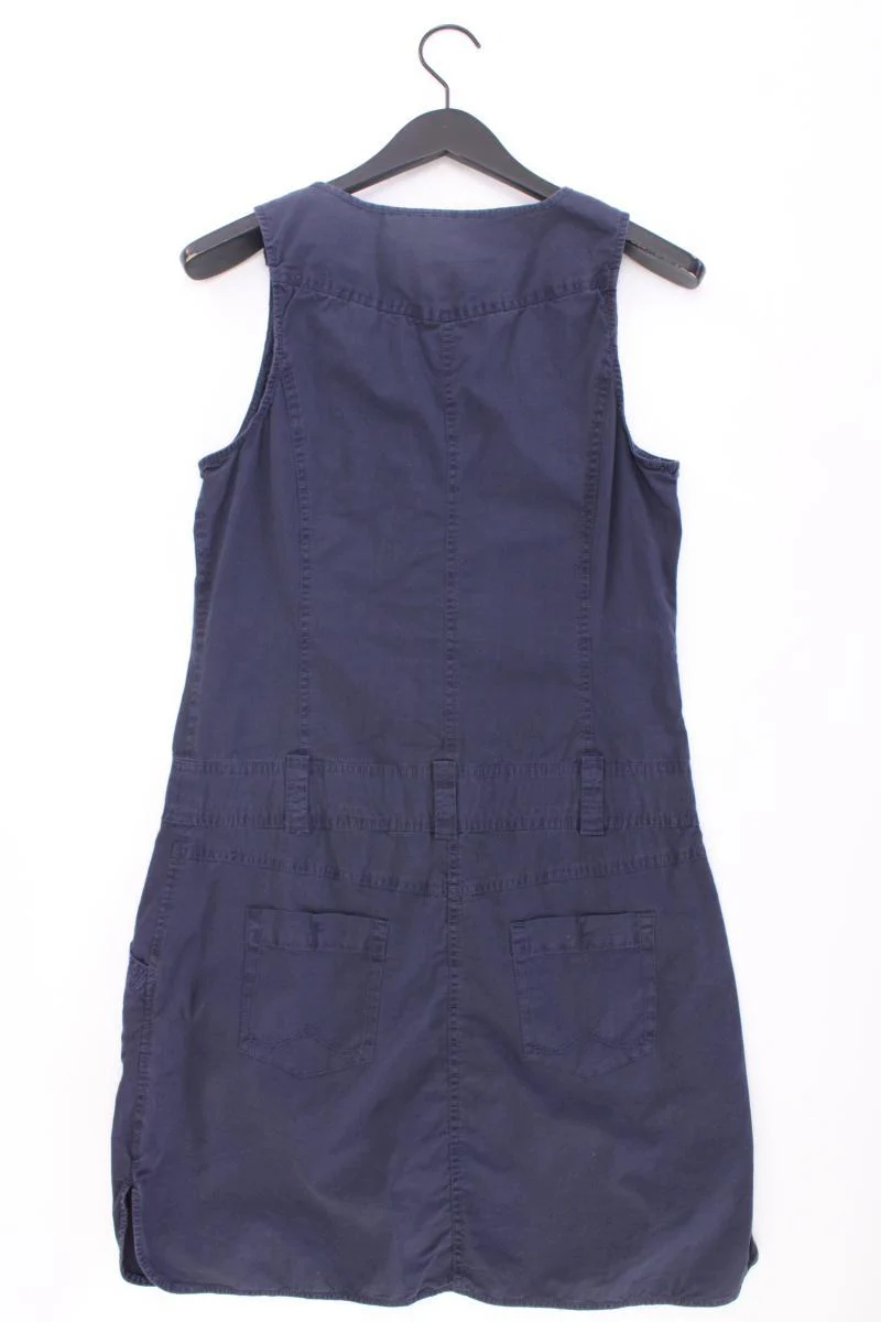 Gin Tonic Midikleid Gr. 40 Ärmellos blau aus Baumwolle - Image 3