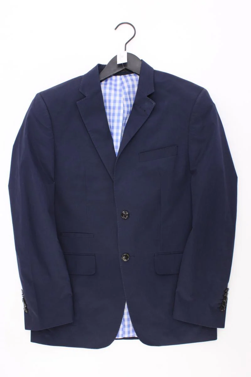 Linus Longsakko für Herren Gr. 44 blau aus Baumwolle