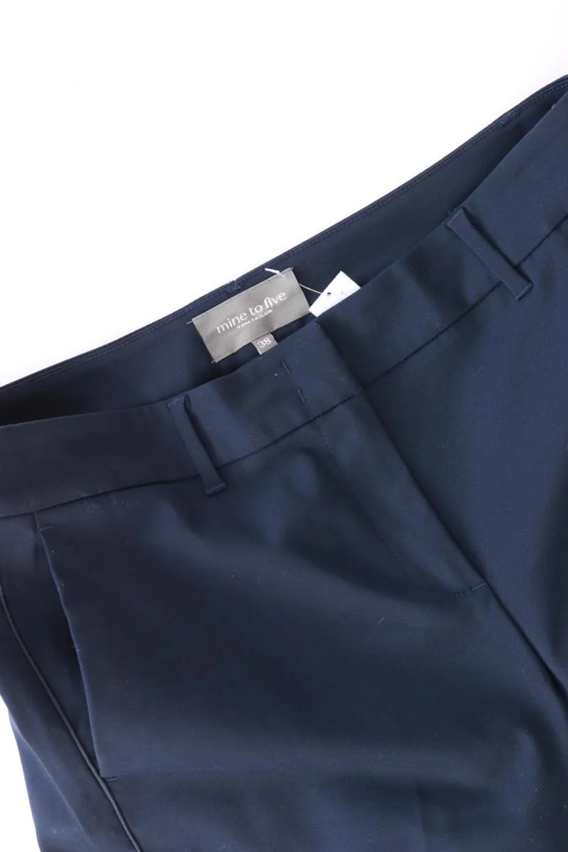 Tom Tailor Stoffhose Gr. 38 blau aus Baumwolle - Image 3